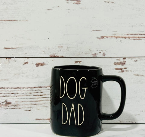 Dog Dad Paw Print Rae Dunn Mug