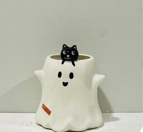 Ghost Cat Medium Bowl