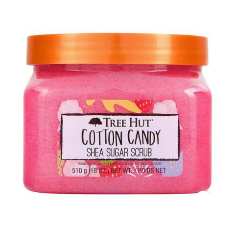 Tree Hut Cotton Candy Shea Sugar Body Scrub 18oz