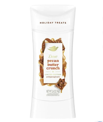 Dove Antiperspirant Deodorant Stick Pecan Butter Crunch 2.6 oz In Stock now