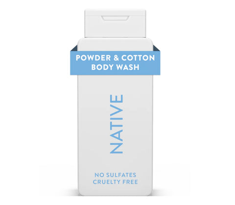 Powder & Cotton Body Wash by Native