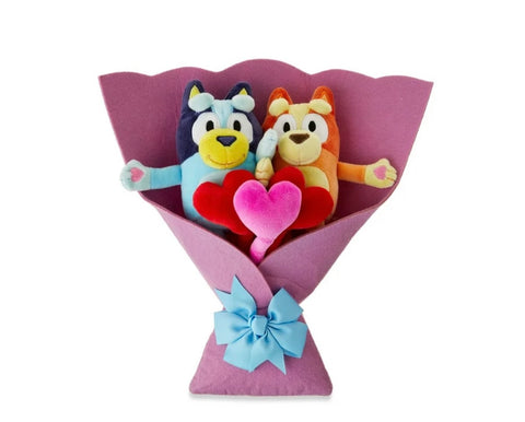 Bluey Valentine 13.5-inch Plush Bouquet