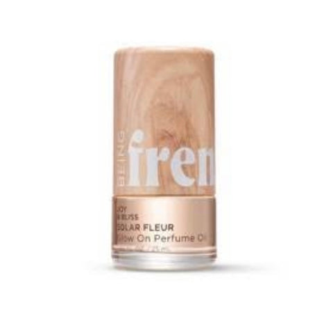 Being Frenshe Glow On Roll-On Fragrance with Essential Oils - Solar Fleur - 0.84 fl oz