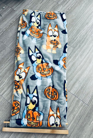 Bluey Halloween Throw