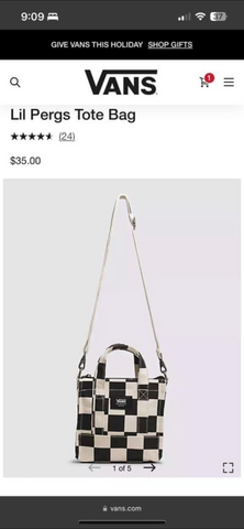 Sarah Vans Bag