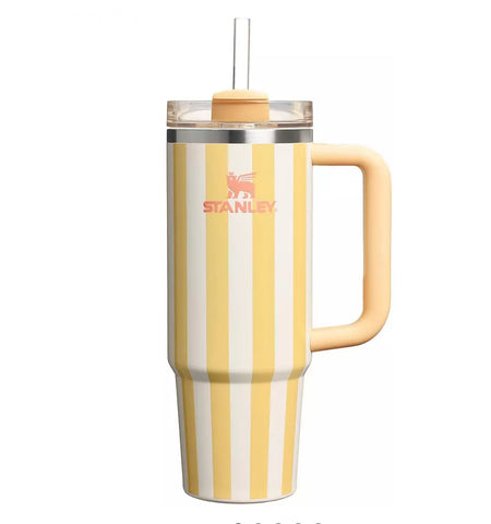 Stanley 30oz. Quencher H2.0 FlowState Tumbler - Oasis Collection Yellow
