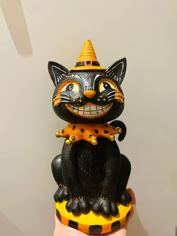 Vintage Cat In Stock Now *damaged*