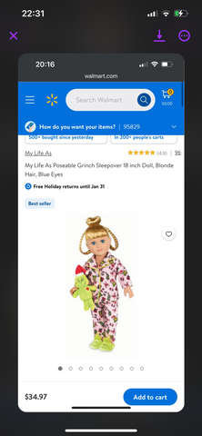 Stephanie Walmart order