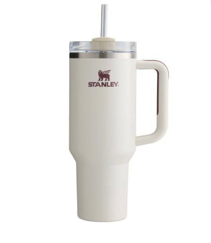 Stanley 40 oz H2.0 FlowState Quencher Tumbler - Macadamia Tan
