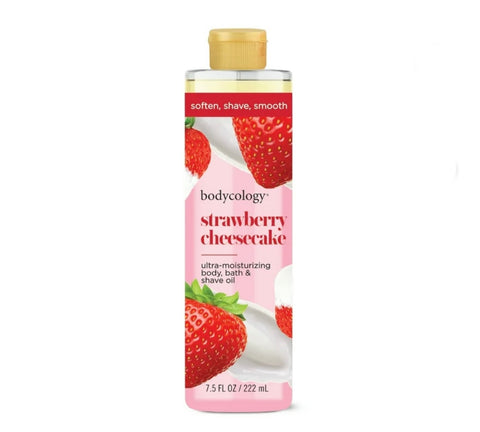 Bodycocology Strawberry Cheesecake Cream Body, Bath & Shave Oil