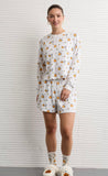 American Eagle Halloween Peanut Plush PJ Set