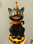 Vintage Cat In Stock Now *damaged*