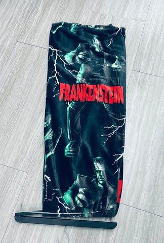 Frankenstein Halloween Throw