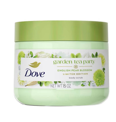 Dove Garden Party English Pear Fig Scrub