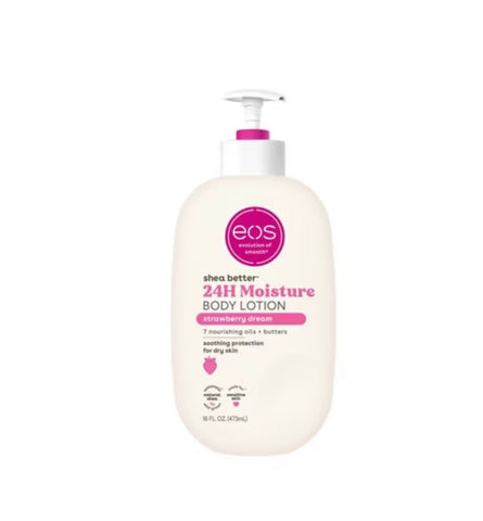eos Shea Better Moisture Body Lotion - Strawberry Dream - 16 fl oz
