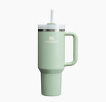 Matcha Cream Stanley 40oz Stainless Steel H2.0 FlowState Quencher Tumbler