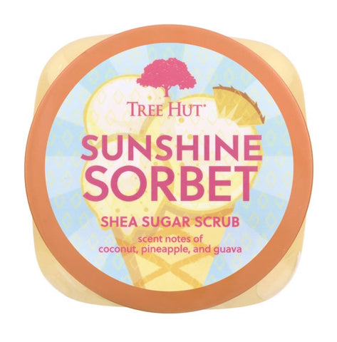 Tree Hut Sunshine Sorbet Shea Sugar Body Scrub 18oz