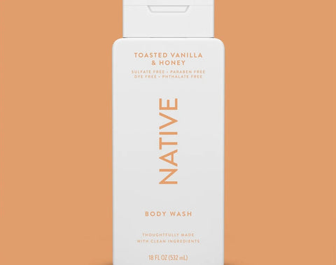 Toasted Vanilla & Honey Body Wash by Native