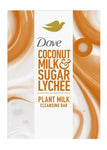 Dove Beauty Plant Based Bar Soap - Coconut Milk & Sugar Lychee - 5oz