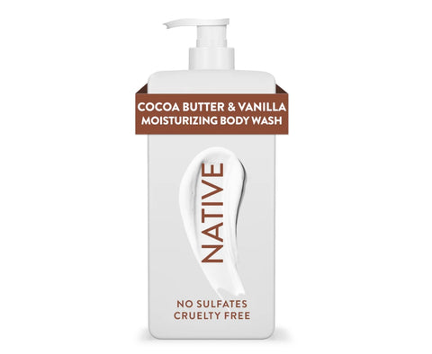 Cocoa Butter and Vanilla Body Wash by Native