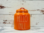 Hello Fall Rae Dunn Canister