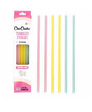 CharCharms 6pk 30oz Water Bottle Straws Glitter for Stanleys’ Target