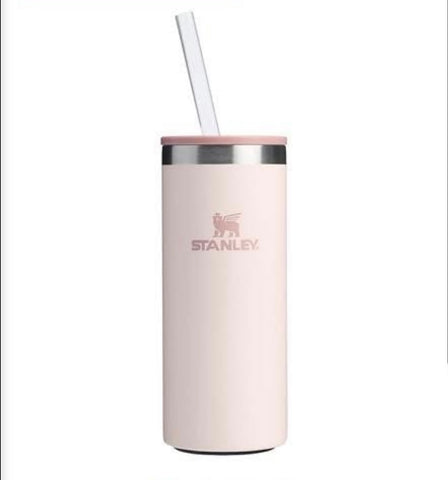 The Everyday Slim Stanley Can Cooler Cup 10oz Rose