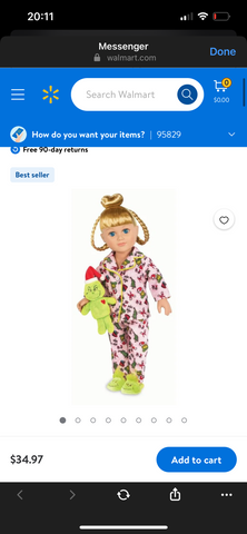 Sally Walmart order