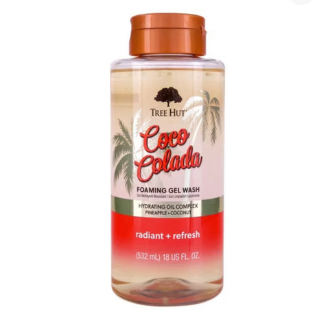 Coco Colada Tree Hut Foaming Gel Wash