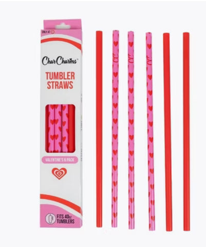 Valentines Straws for 40oz
