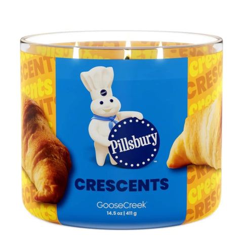 Crescents Pillsbury Goosecreek 3 Wick Candle