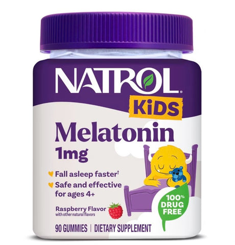 Natrol Kids' Sleep Aid 1mg Gummies - Berry 90ct