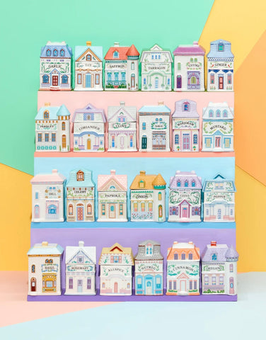 Lenox Spice Village 24-Jar Full Collection