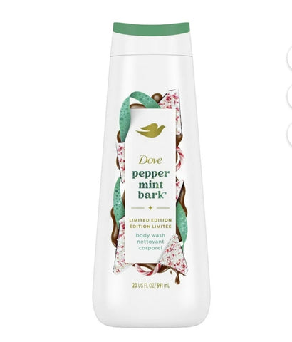 Peppermint Bark Dove Body Wash 20oz