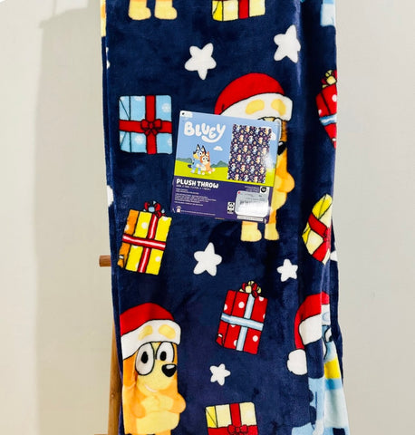 Bluey Christmas Throw In Stock Now