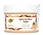 Dove Body Scrub Spiced Chai Latte for Deep Nourishment 10.5 oz