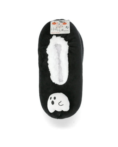 Ghost Fuzzy Slipper Socks (Size 4-10)