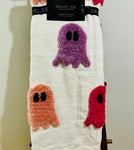 Pink Ghost Halloween Throw