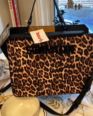 Steve Madden Leopard Print Bag Heather (larger bag)