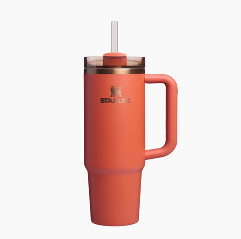 Pumpkin Spice Stanley H2.0 Flowstate 30oz Quencher In Stock Now