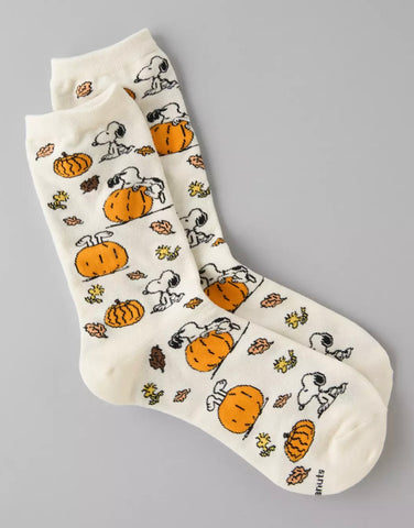 Fall Snoopy Socks by American Eagle
