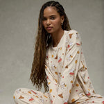 American Eagle Fall Peanut Snoopy PJ Set