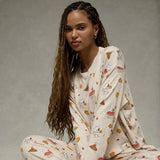 American Eagle Fall Peanut Snoopy PJ Set