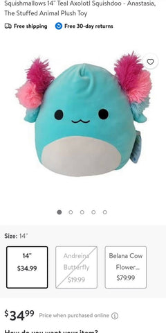 Sally Walmart Order