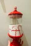Peppermint Glass Jar In Stock Now