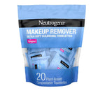 Neutrogena Facial Cleansing Makeup Remover Wipes Singles - 20ct Target