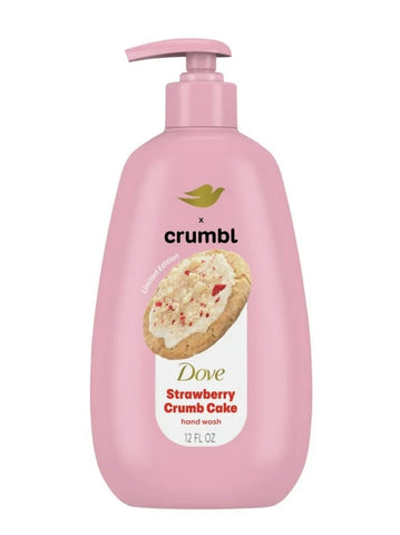 Dove Crumbl Strawberry Crumb Cake Hand Soap