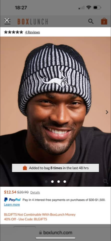Stef Box Lunch Hat