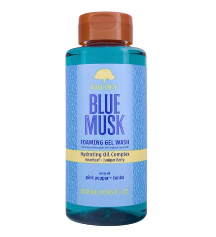 Tree Hut Blue Musk Shea Sugar Body Wash 18oz
