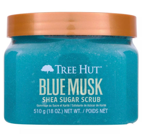 Tree Hut Blue Musk Shea Sugar Body Scrub 18oz